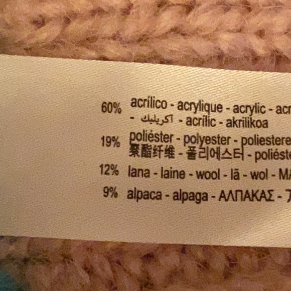 NWT. Zara Multicolor Wool Blend Striped Knit Vest. Size S. - Picture 7 of 8